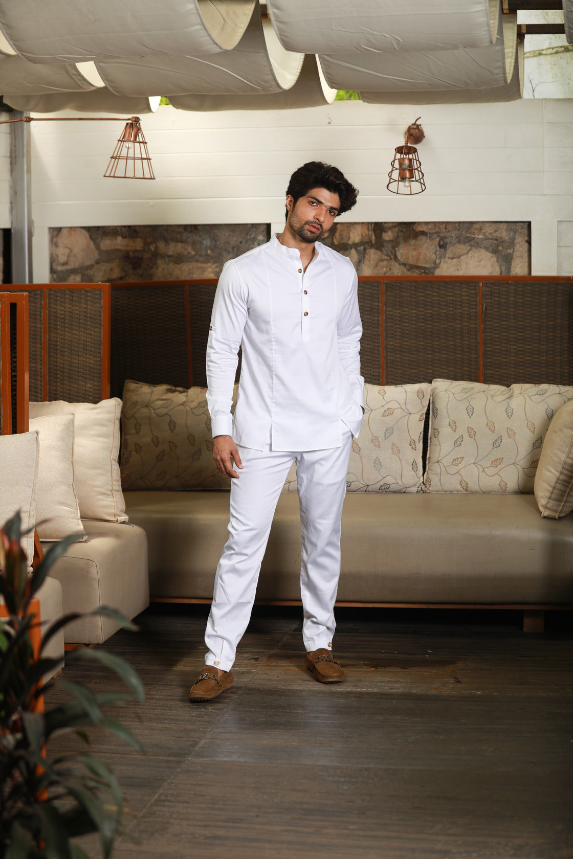 White co-ord set
